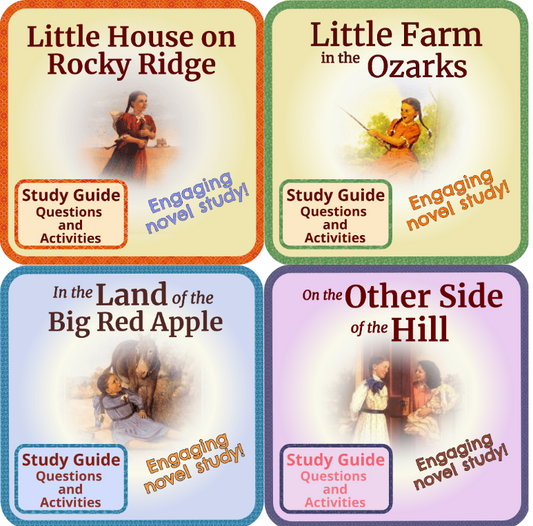 Little House Rose Series 4 Book Study Guides