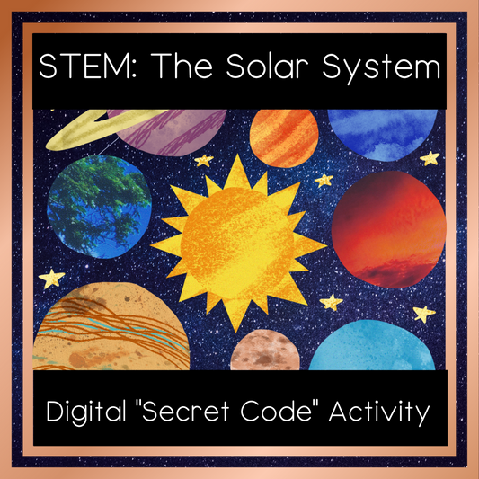 The Solar System Digital Secret Code Activity