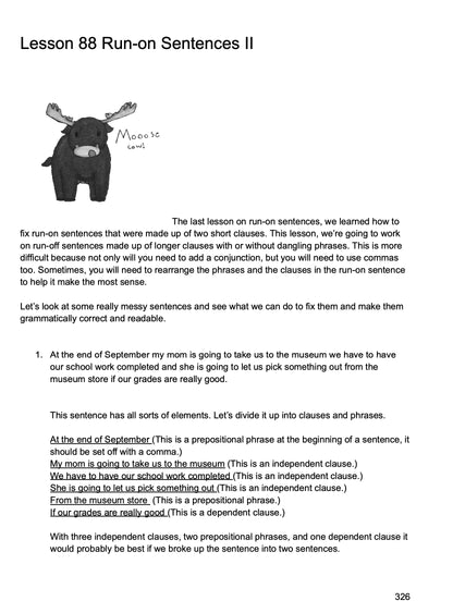 Middle School Reading, Writing, and Grammar For a Classical Education