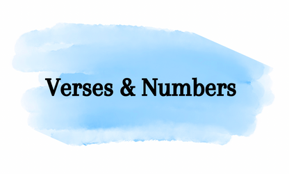 Verses & Numbers