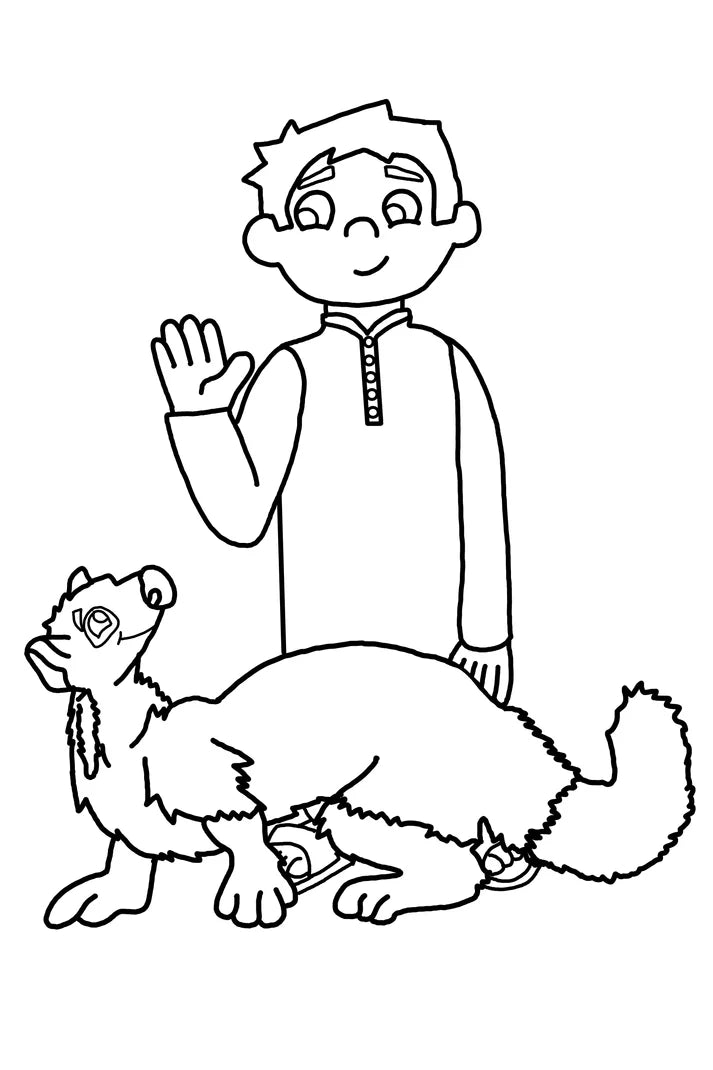 PRINT BUNDLE: Journey with Samuel! FREE Coloring Book!
