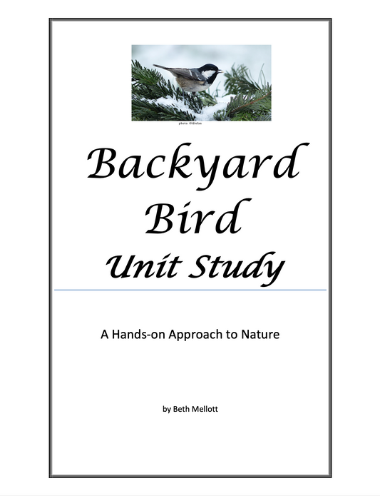 Backyard Bird Unit Study (26-Page Unit)