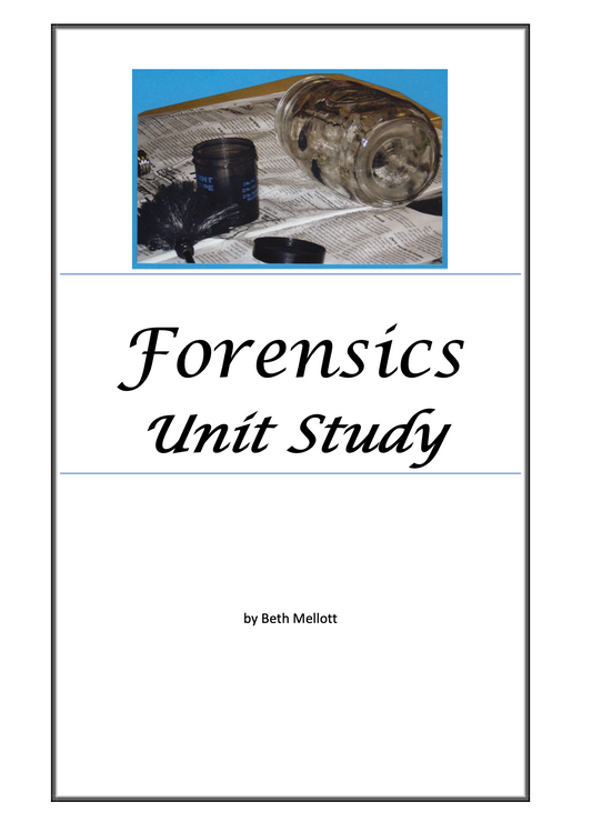 Forensics Unit Study (23-Page Unit)