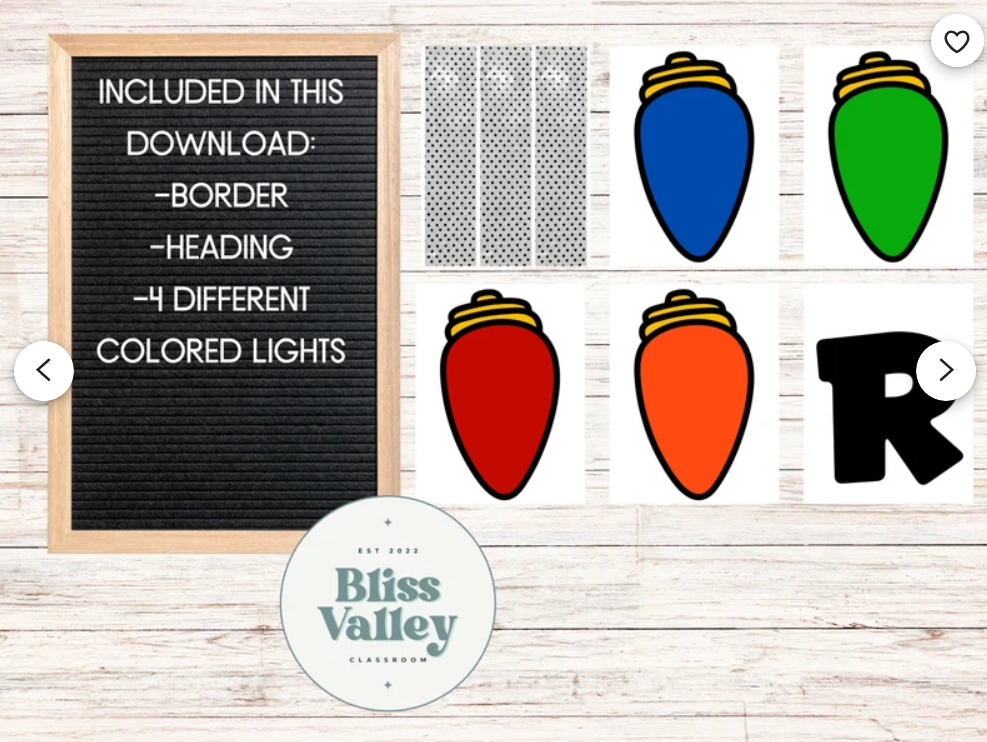 Reading Makes Us Bright Classroom Door Decoration Bulletin Board Kit | Bulletin Board Idea | PNG for Cricut | Reading | Christmas | Winter