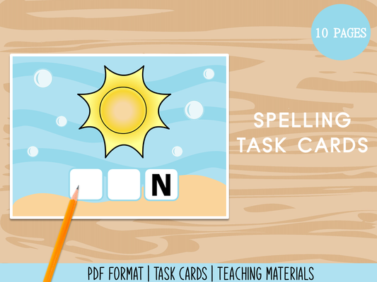 Spelling Task Cards