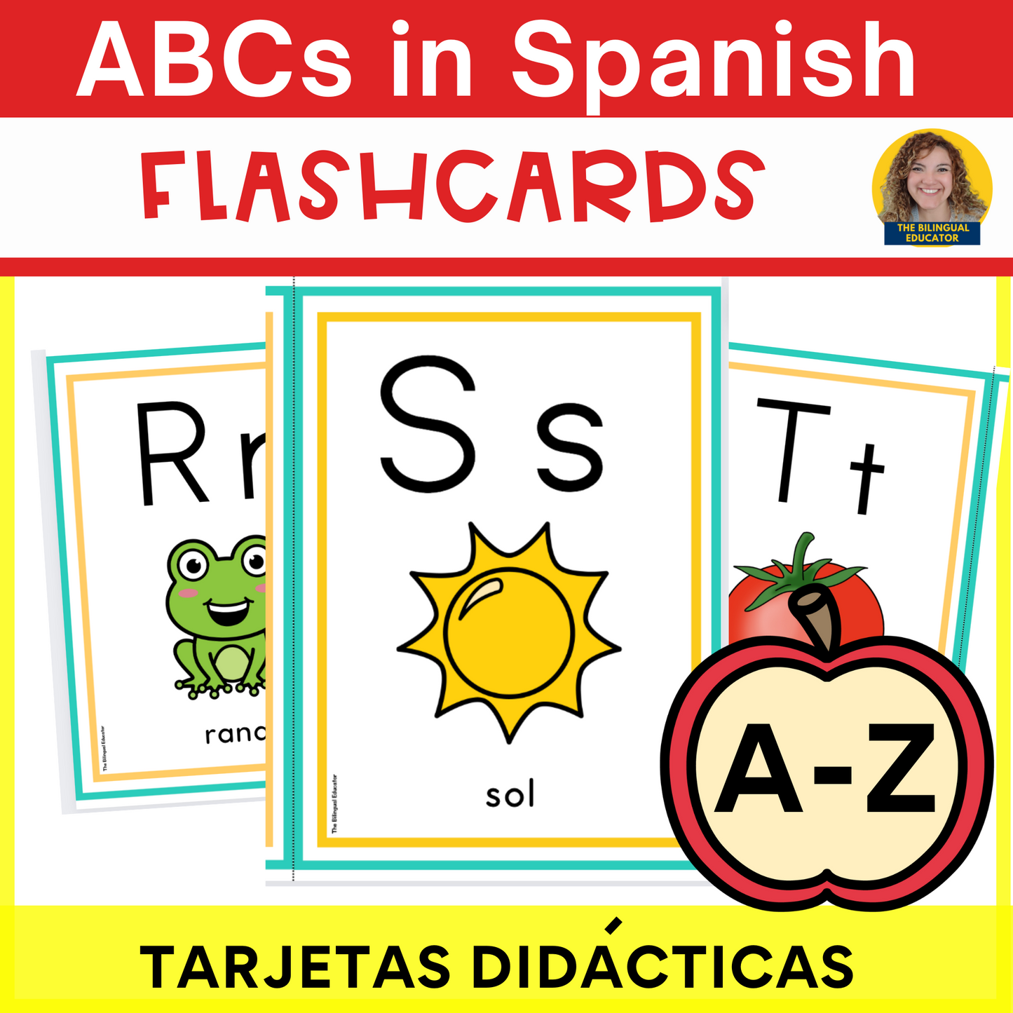 Spanish Alphabet Flashcards