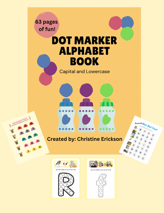 Dot Marker Alphabet Book