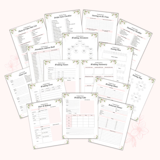 Floral Wedding Planner