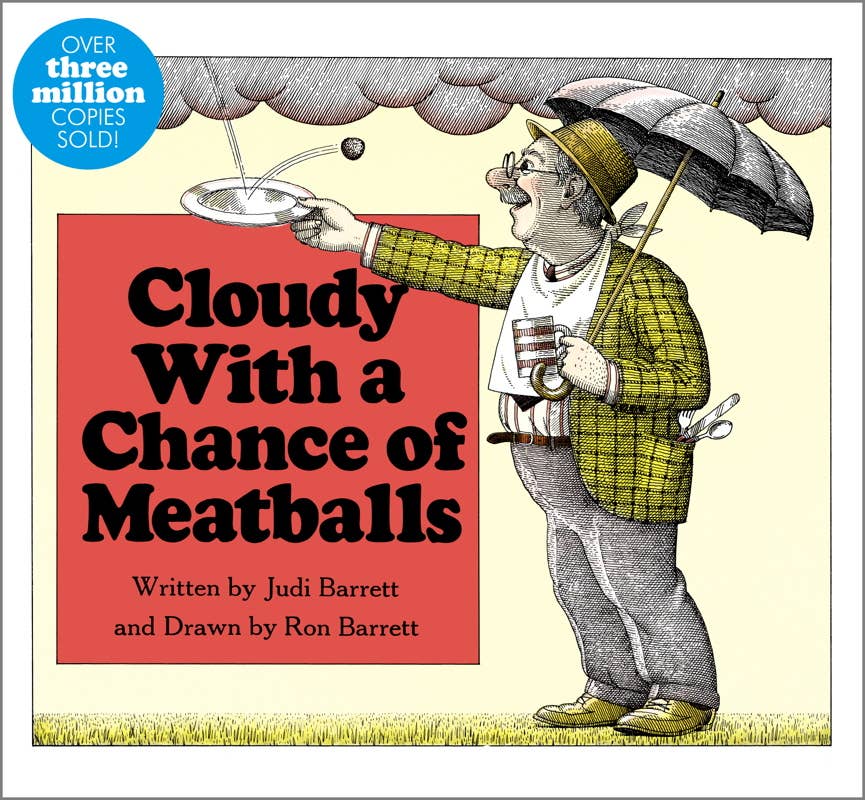 Cloudy With a Chance of Meatballs by Judi Barrett: Board Books; 34 pages