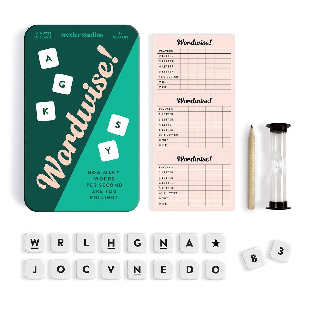 Wexler Studios Wordwise! Dice Game