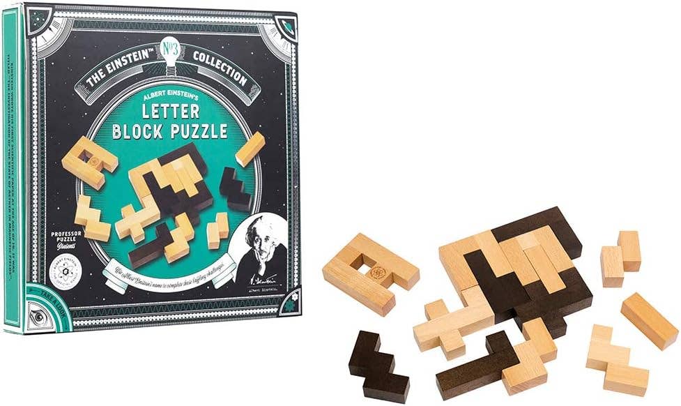 Einstein: Letter Block Puzzle