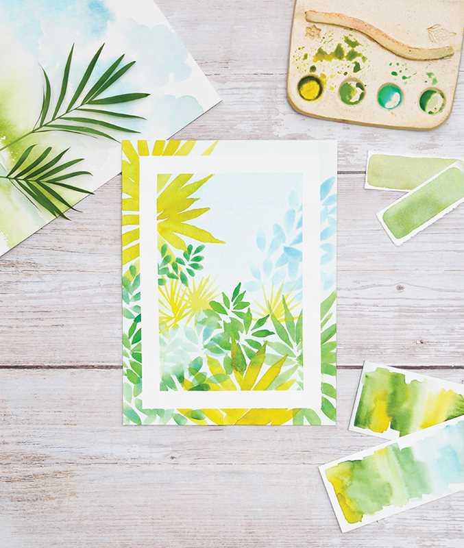 Learn to Watercolor by Sarah Van Der Linden: Paperback; 80 pages / English