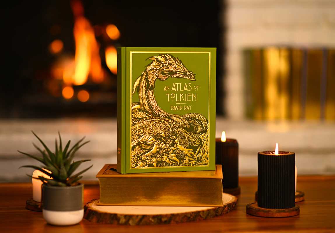 Atlas of Tolkien Deluxe Edition by David Day: Hardcover; 256 pages / English