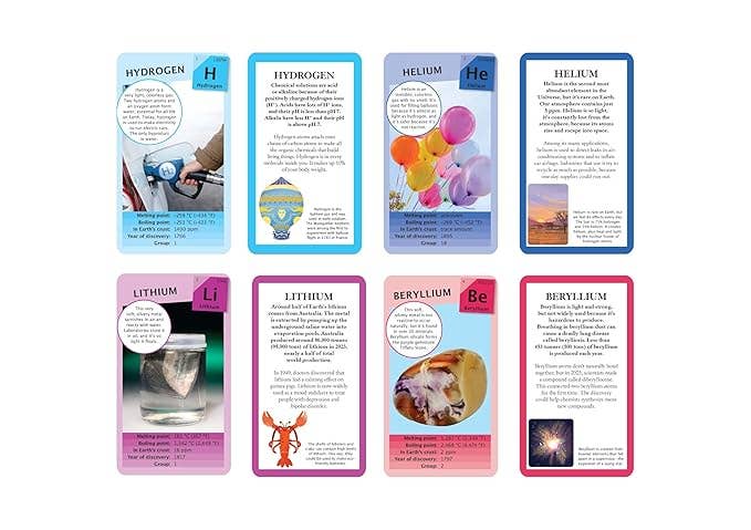 Periodic Table: Book And Fact Cards