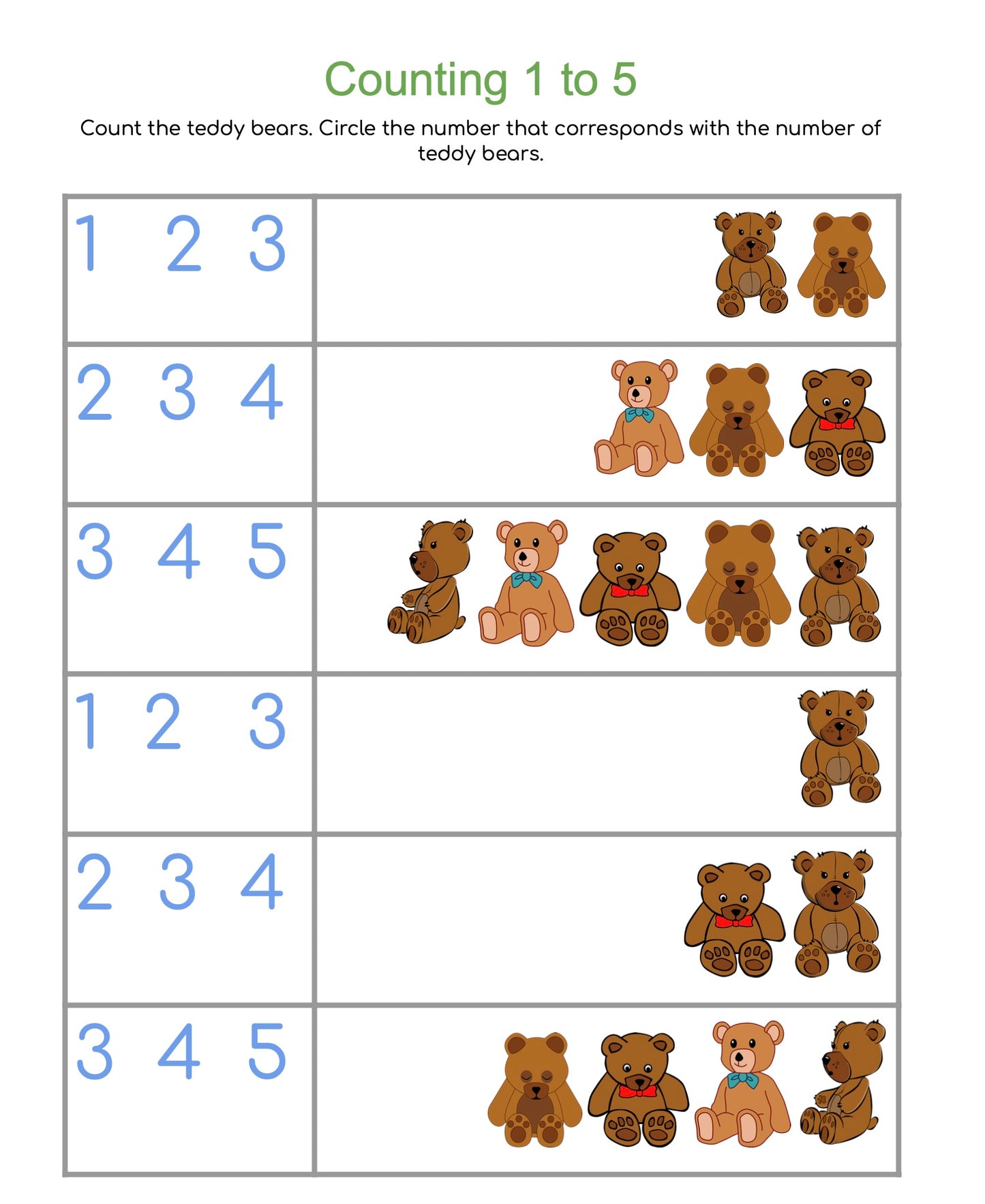 Picture Math: Preschool to Kindergarten Math for Fun