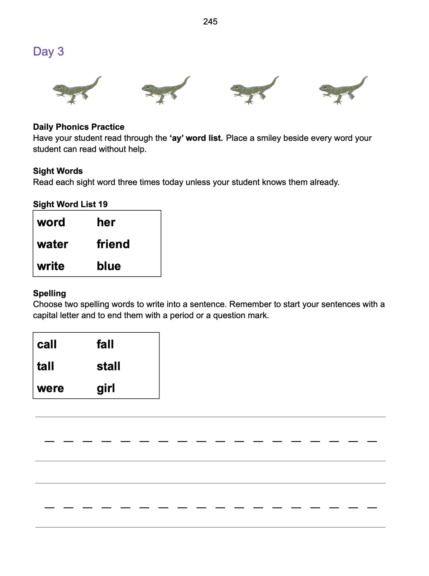 Learn to Read and Write: A Phonics Approach to Reading Level 1