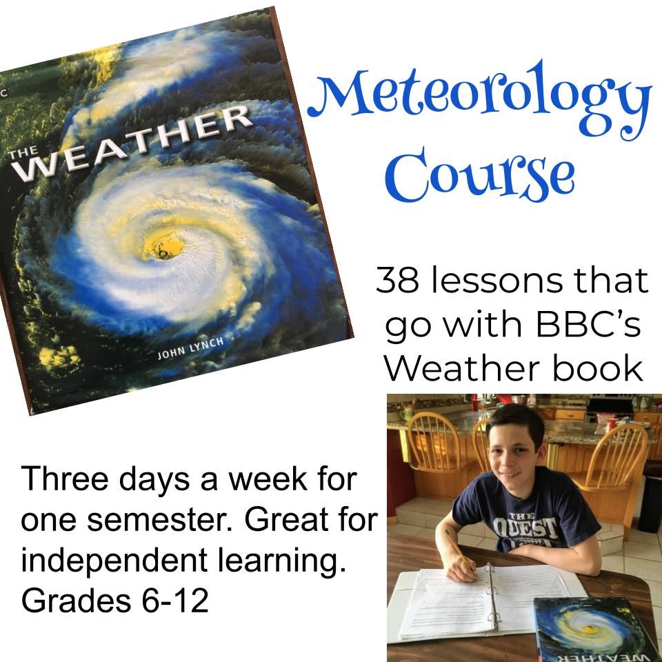 Complete Meteorology Course. No prep. Self-Guided.