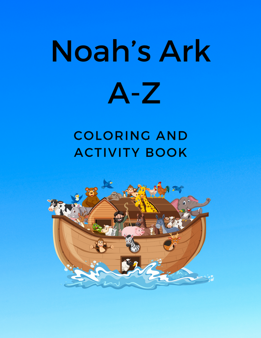 Noah's Ark A-Z Coloring and Activity Book