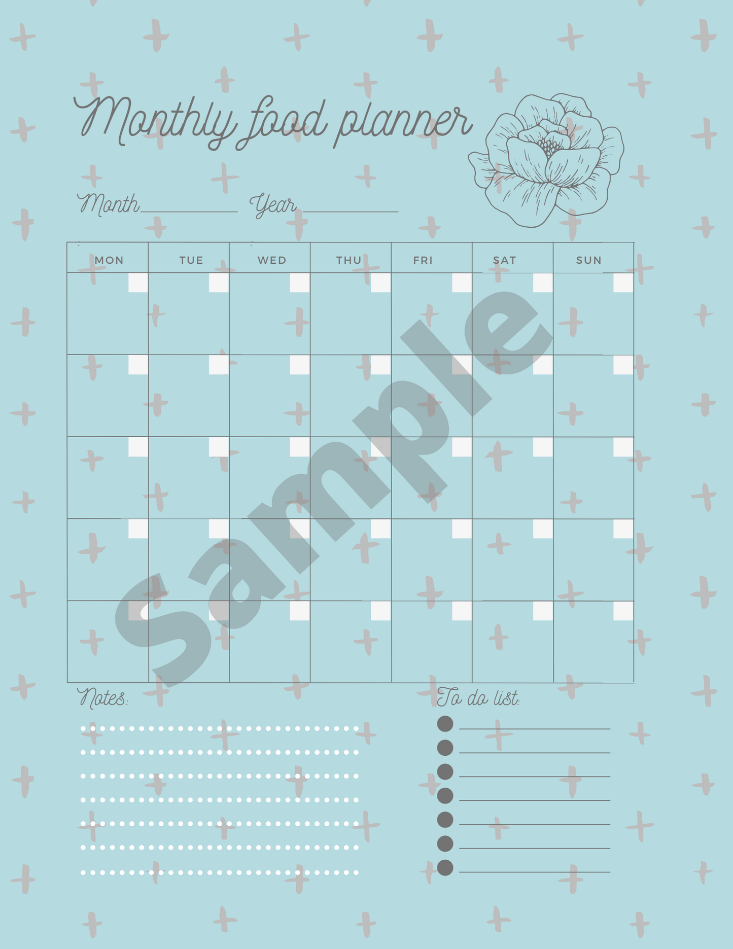 Retro Food Planner