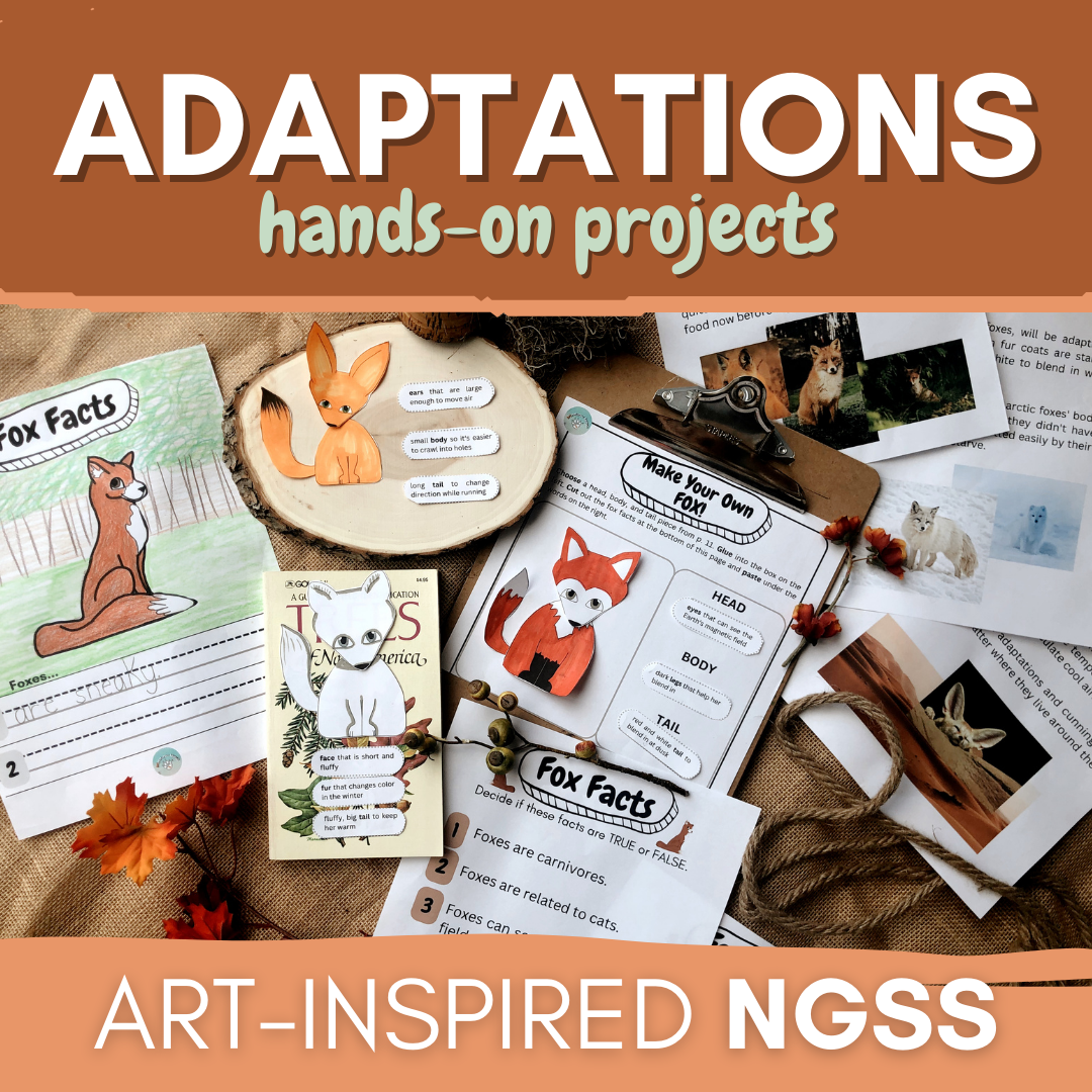 NGSS Third Grade Life Science Projects Unit Bundle with Activities and Lessons