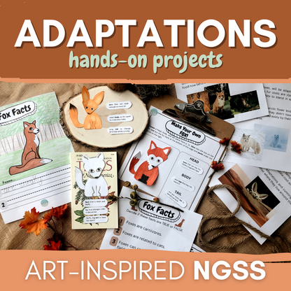 NGSS Third Grade Life Science Projects Unit Bundle with Activities and Lessons