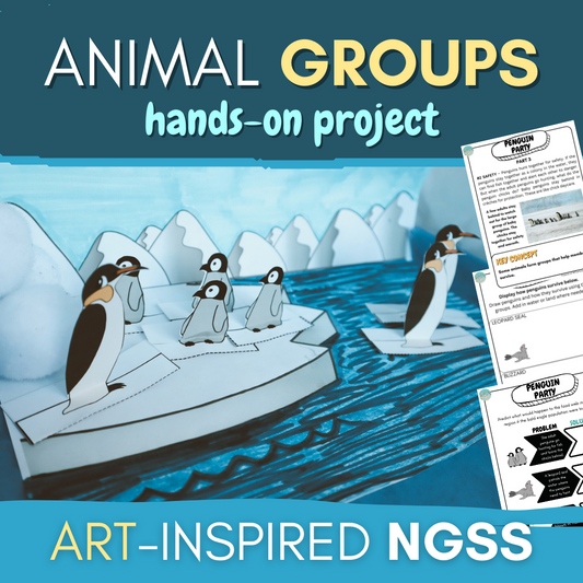 Animal Groups NGSScience Project – Third Grade Ecosystem and Survival Activity Lesson