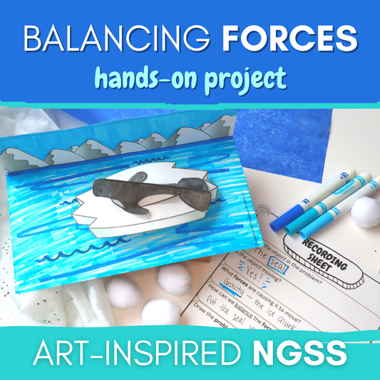 Balanced and Unbalanced Forces Project - Third Grade NGSS Hands-on Activity