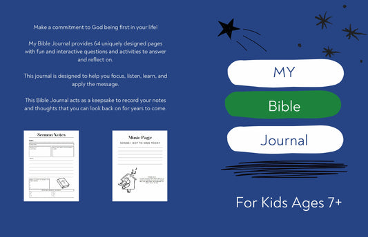 Kid's Sermon Notes Activity Book