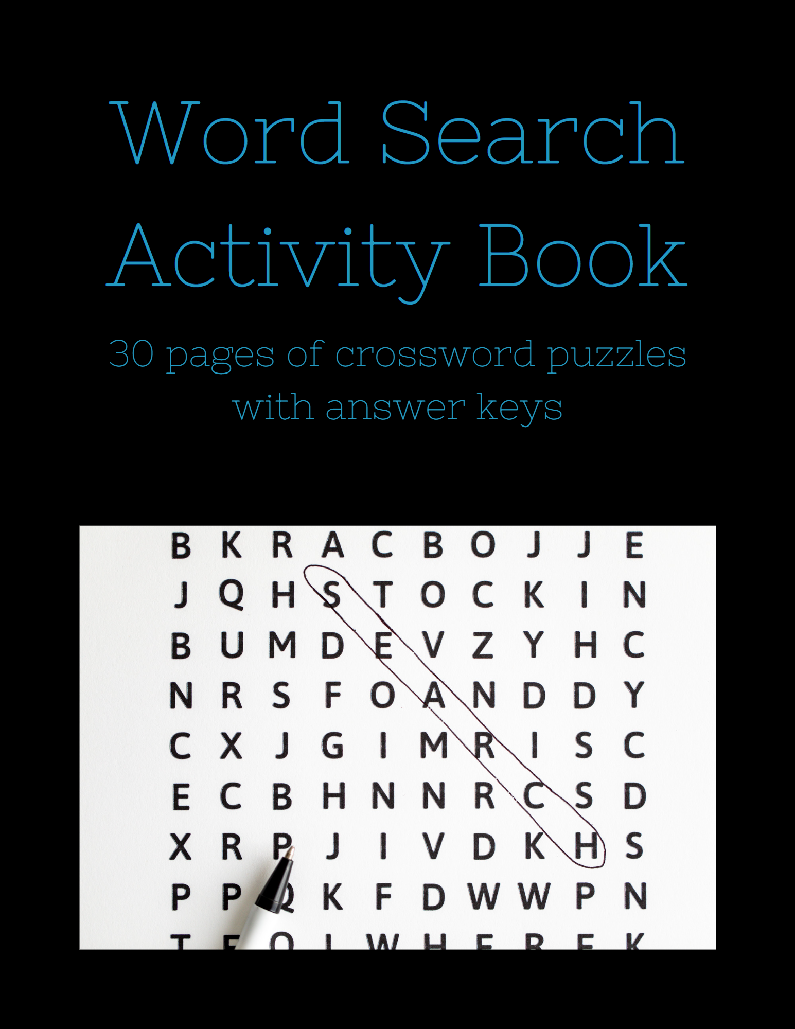 Word Search for Kids: 30 Pages with Answer Keys – Nuggets of Wisdom