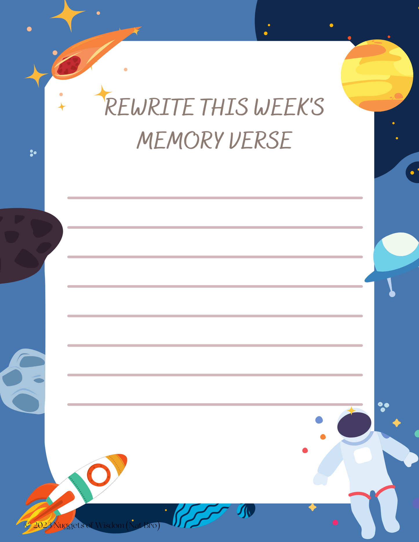 52-Week Memory Verse Activity Book