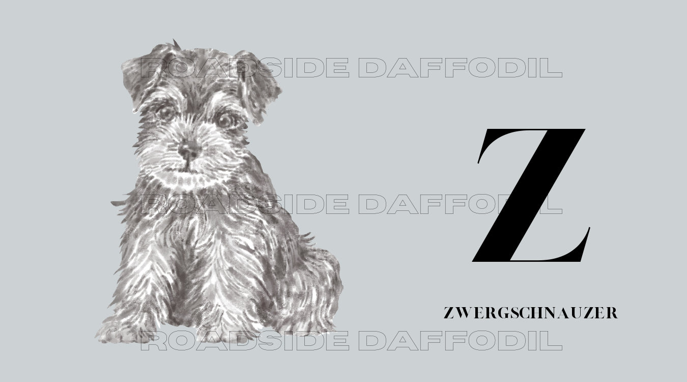 Alphabetical Dog Cards