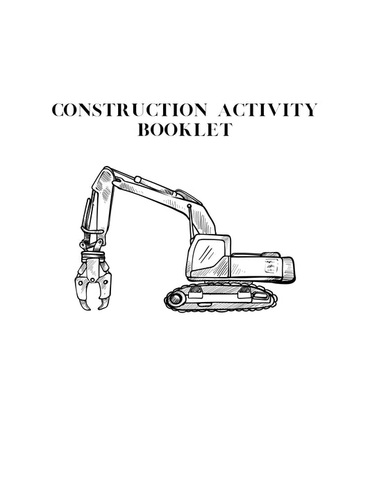 Construction Activity Booklet