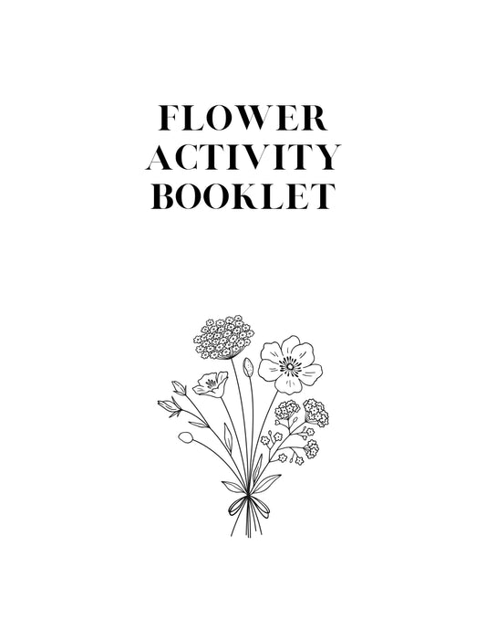 Flower Activity Booklet