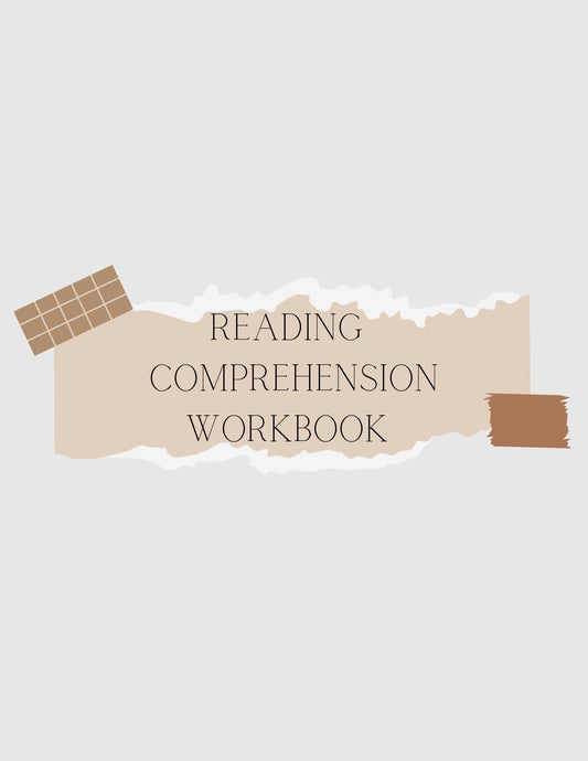 Reading Comprehension Workbook