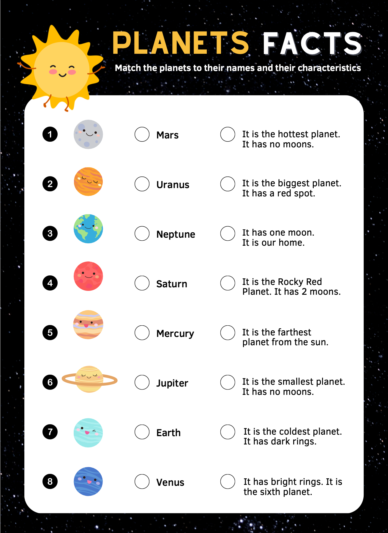 K-1 Planet Math Workbook! (32-pages)