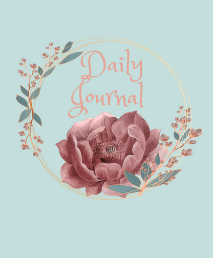 Relaxing Floral Daily Journal (78-Pages)