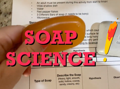 2-in-1 Soap Science Experiments Journal & Step-By-Step Instructions