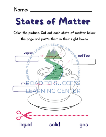 States of Matter Workbook