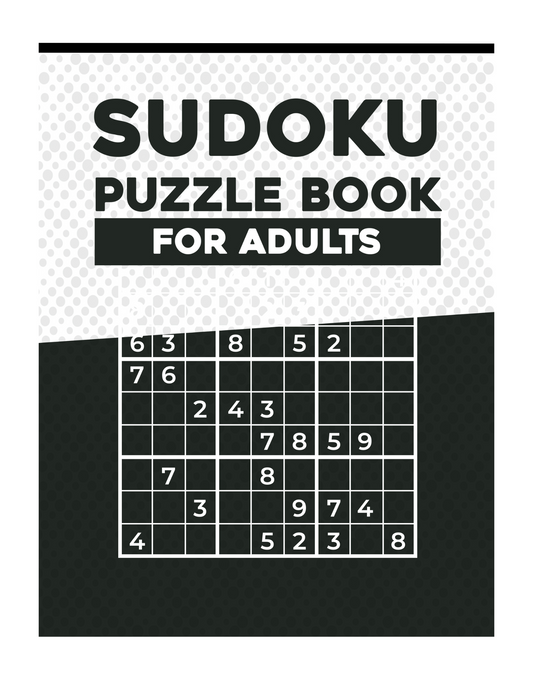 Sudoku Book 1 (100 Puzzles for Adults)