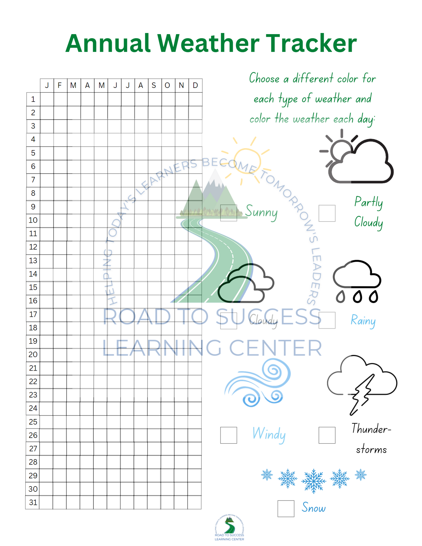 All About Weather Workbook