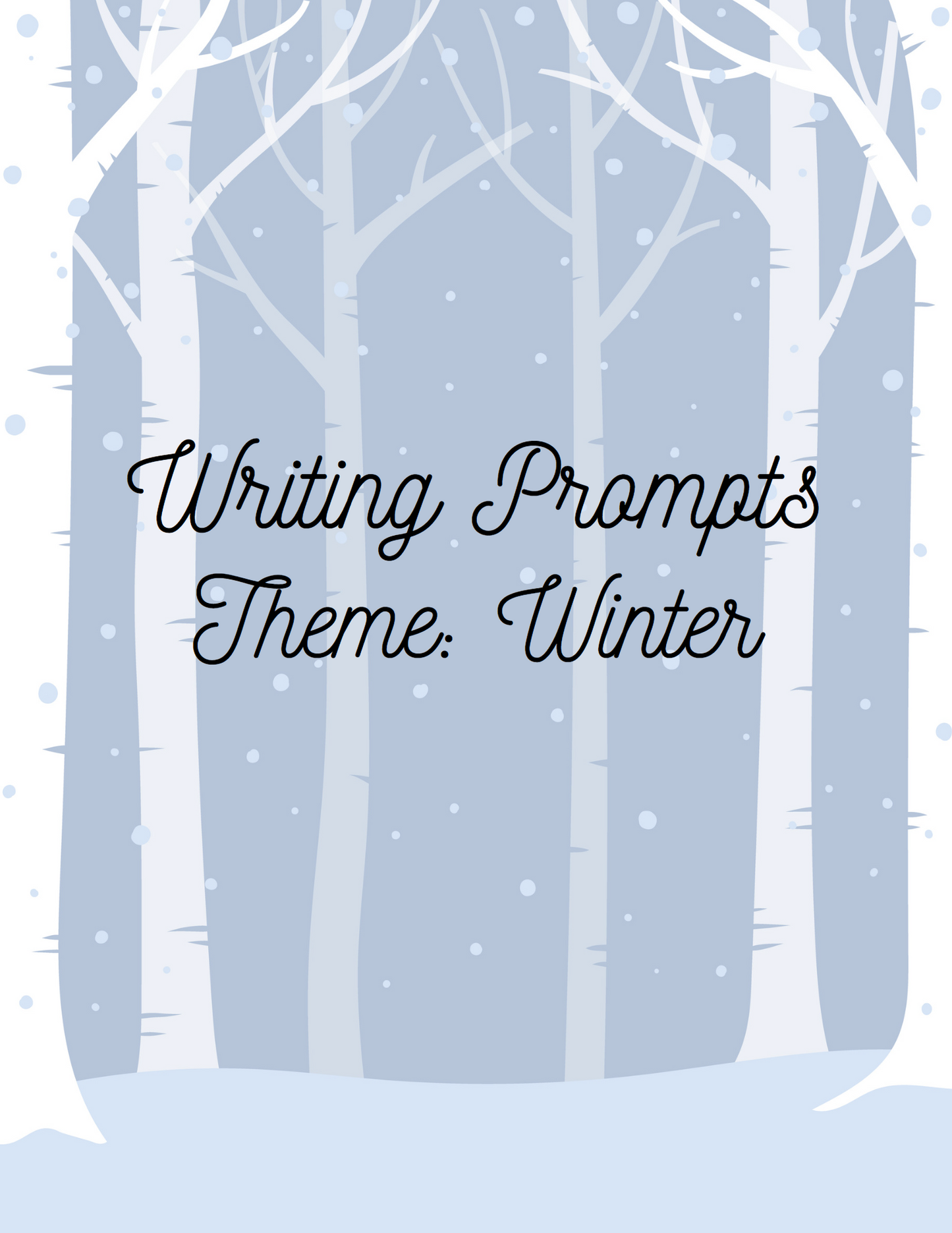 Winter Writing Prompts For K-2nd Grades